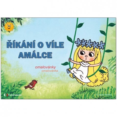 Omalovánky A4 Víla Amálka