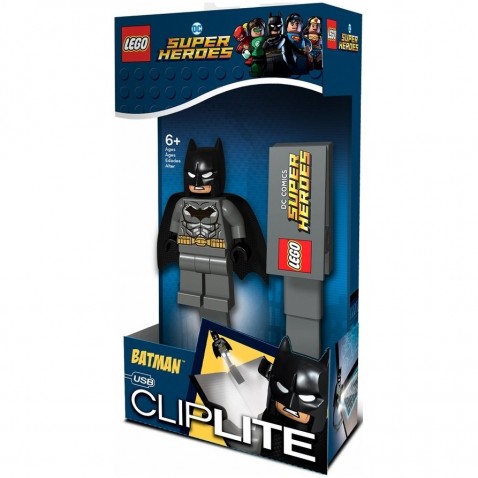 LEGO DC Super Heroes Grey Batman lampička na čtení