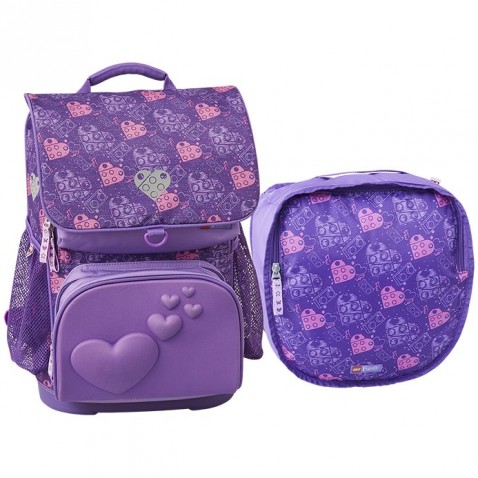 Školní aktovka LEGO Friends Hearts Optimo 2 dílný set