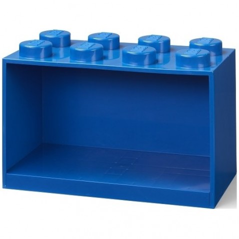 LEGO Brick 8 závěsná police modrá