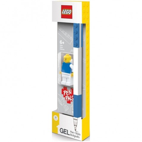 LEGO Gelové pero s minifigurkou, modré - 1 ks