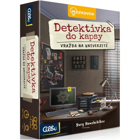 ALBI Detektivka do kapsy - Vražda na univerzitě (1. případ)