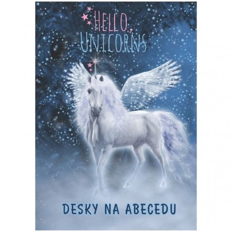 Desky na písmenka Unicorn magic