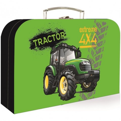 Dětský kufřík lamino 34 cm Traktor