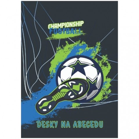 Desky na písmenka Fotbal 21