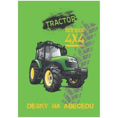 Desky na písmenka Traktor 21