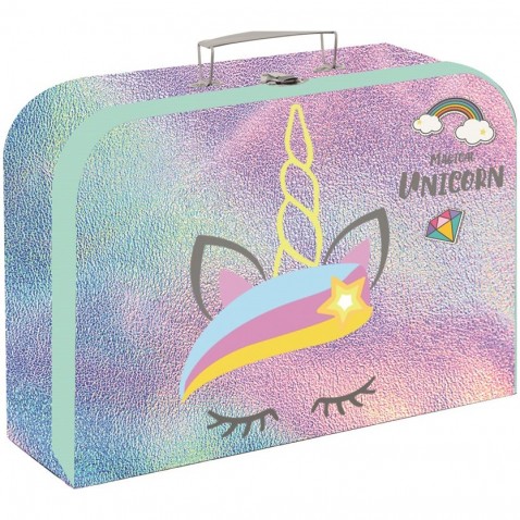 Dětský kufřík lamino 34 cm Unicorn iconic