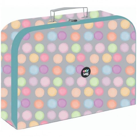 Dětský kufřík lamino 34 cm OXY Style Mini Dots