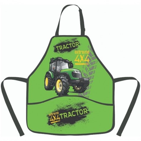 Dětská zástěra Traktor