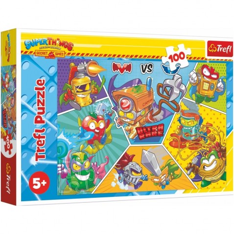 Puzzle Špioni v akci 100 dílků