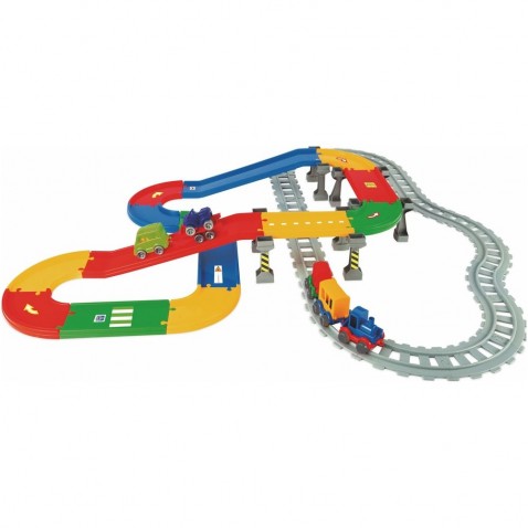 Wader Play Tracks - vlak s kolejemi 5ks autíček