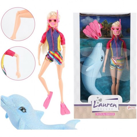 Teddies Panenka potápěčka kloubová