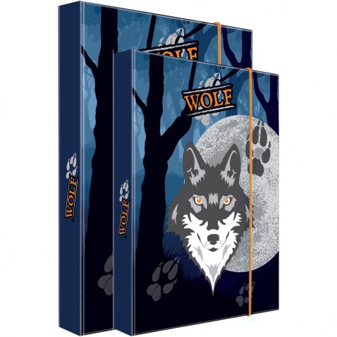 Desky na sešity A4+A5 vlk
