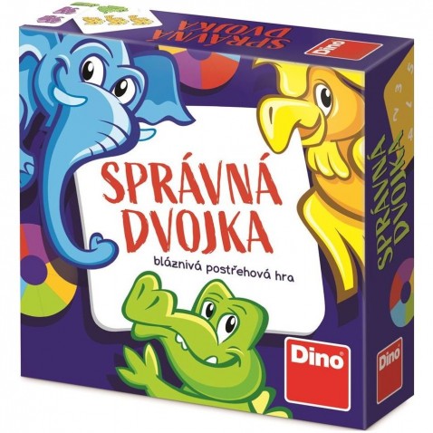 Dino Správná dvojka cestovní hra