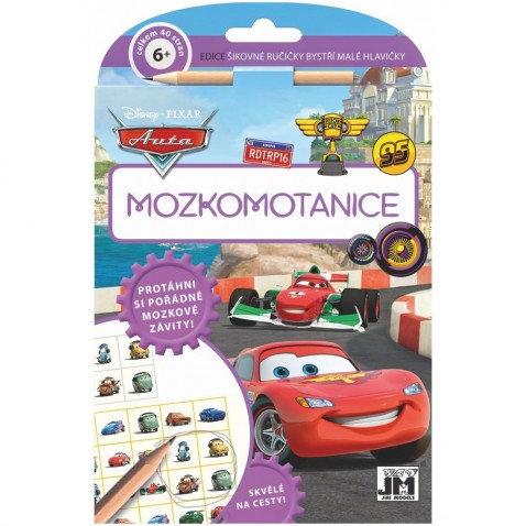 Mozkomotanice s tužkou Auta/Cars