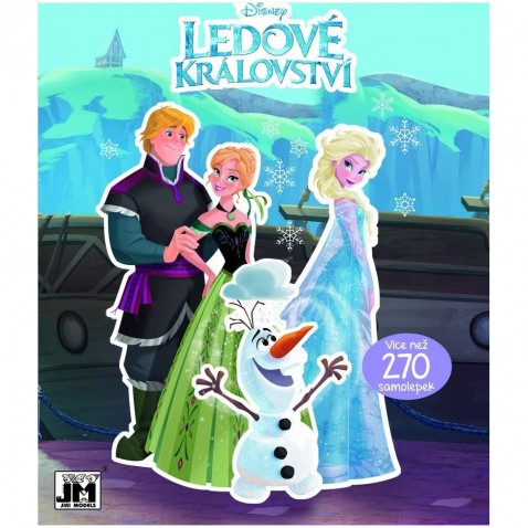 Samolepková knížka Ledové království