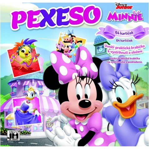 Pexeso v sešitu Minnie