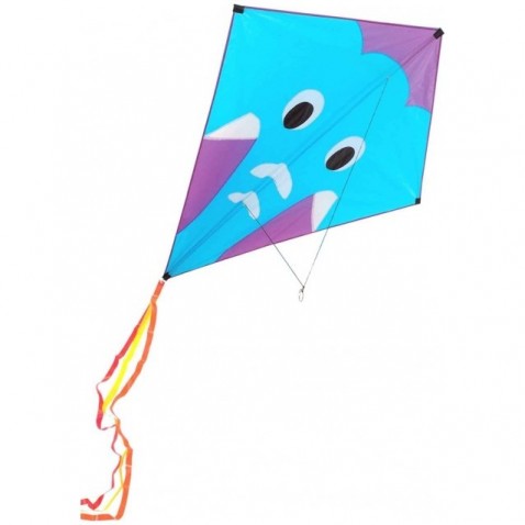Létající drak textilní Slon 100x152cm