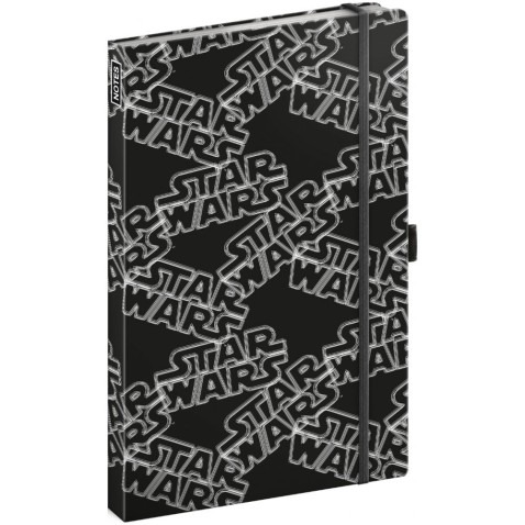 Notes Star Wars Black 13 x 21 cm