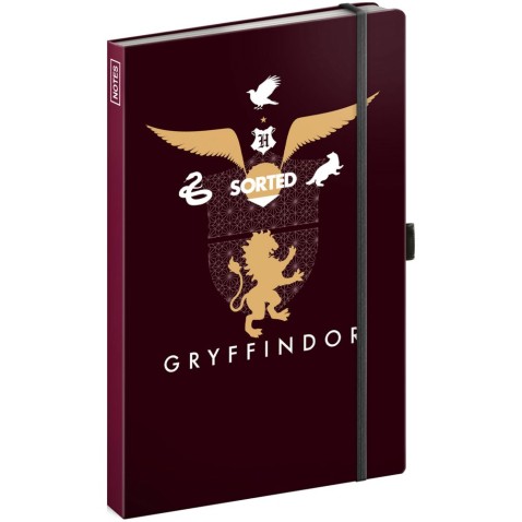 Notes Harry Potter – Gryffindor, linkovaný