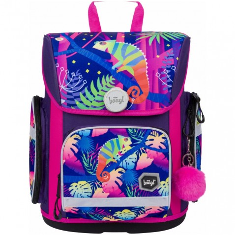 Školní aktovka BAAGL Ergo Chameleon