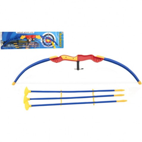 Luk 74 cm+3 šípy s přísavkami