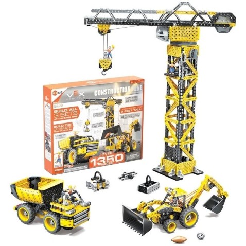 HEXBUG VEX Stavební set - jeřáb, bagr, sklápěč