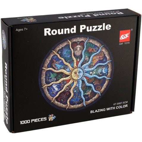 Puzzle kulaté Znamení zvěrokruhu 1000 dílků