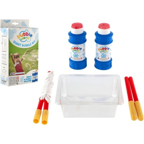 Bublifuk SET - tvoření profesionálních bublin + náplň 350 ml