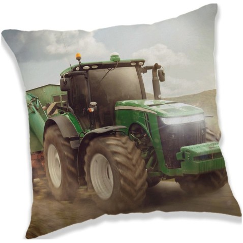 Polštářek Traktor Green