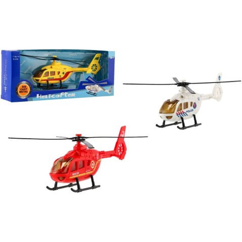 Helikoptéra záchranných složek 18cm 3 druhy