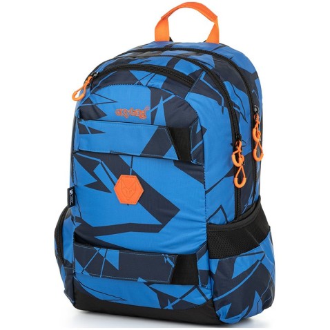 Studentský batoh OXY Sport Blue shapes
