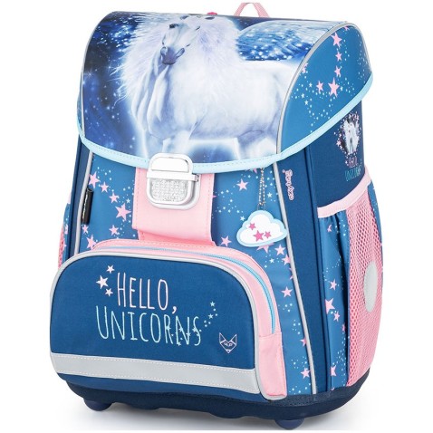 Školní aktovka Oxybag PREMIUM Unicorn magic