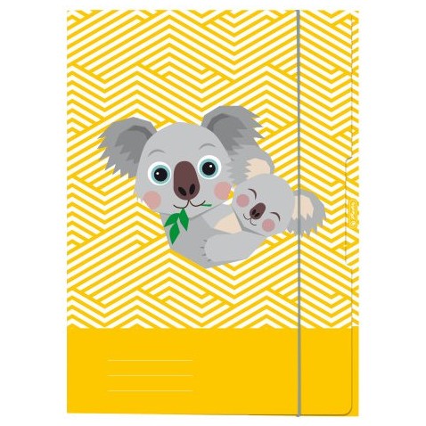 Desky Herlitz na výkresy s gumou A3 Koala Cute animals