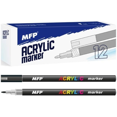 Fix akrylový MFP 1mm černý