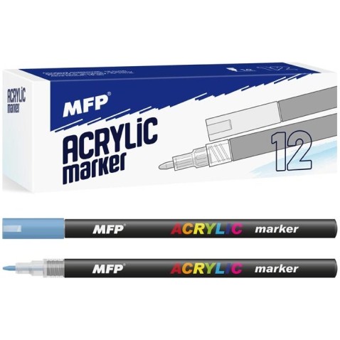 Fix akrylový MFP 1mm tyrkys