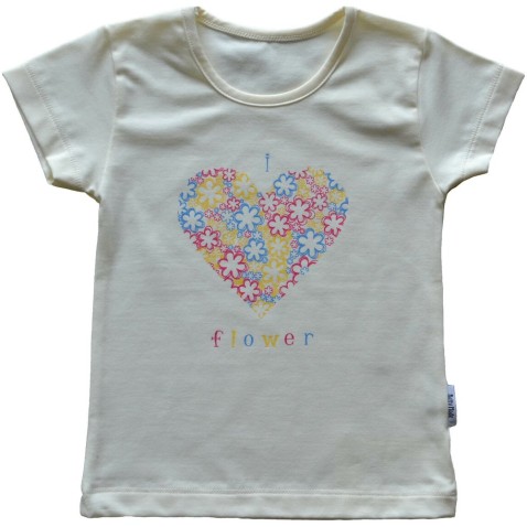 Dětské tričko Bettymode FLOWER krátký rukáv