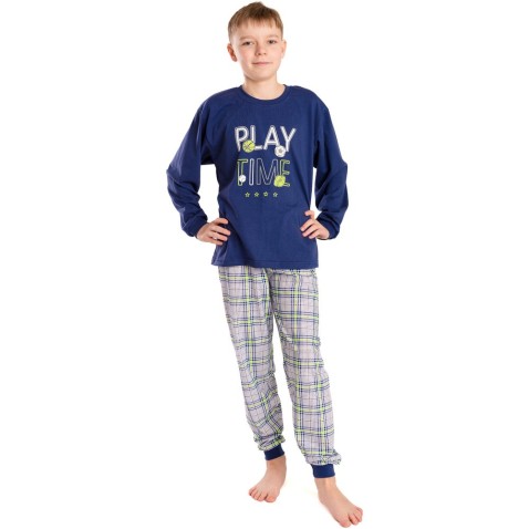 Chlapecké pyžamo Bettymode PLAY TIME dlouhý rukáv
