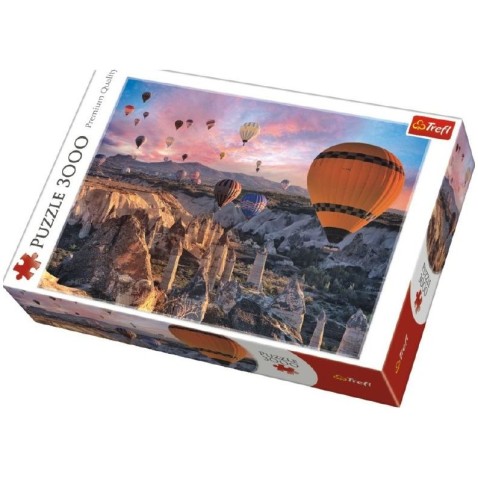 Trefl Puzzle Balony nad Kappadokií, Turecko 3000 dílků