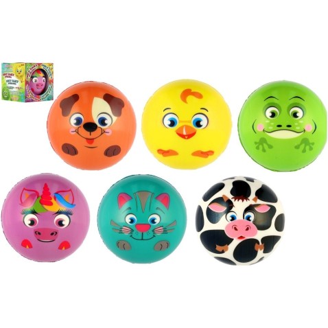 Ciky Caky - bláznivý míč pěna 9cm 6 druhů