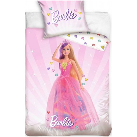 Povlečení Barbie Růžový svět