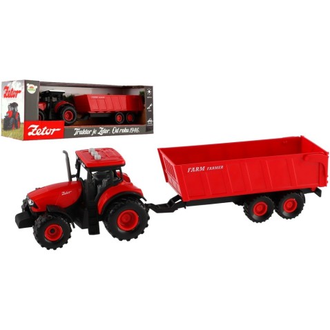 Traktor Zetor s valníkem