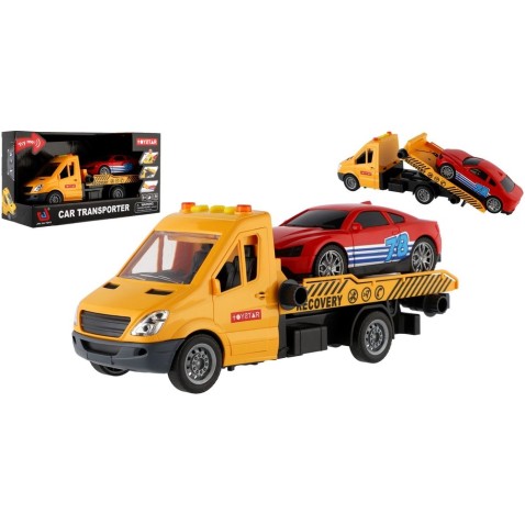 Auto odtahovka s autem