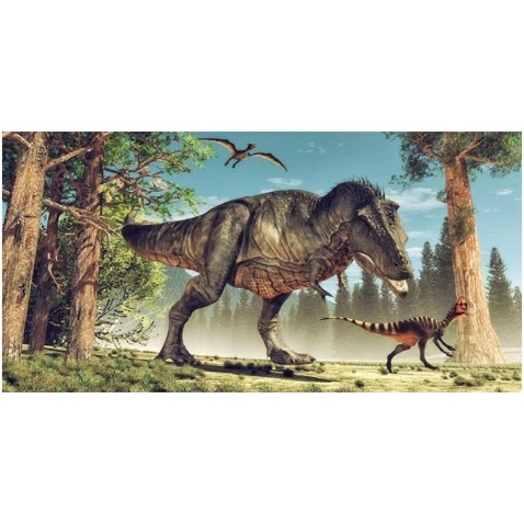 Osuška s dinosaurem Dinosauří svačinka