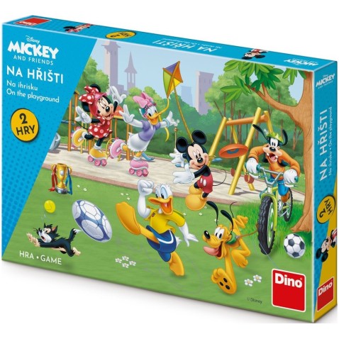 Dino Mickey a kamarádi na hřišti 2v1 dětské společenské hry