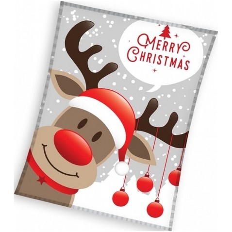 Vánoční deka Sob Rudolf