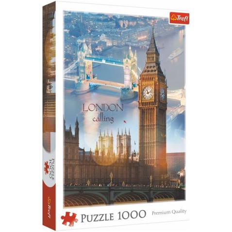 Trefl puzzle Londýn o soumraku 1000 dílků