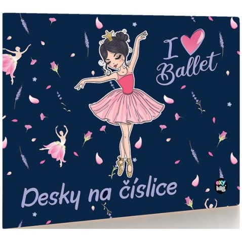 Desky na číslice Baletka