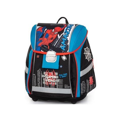 Školní aktovka Oxybag PREMIUM Light Spiderman