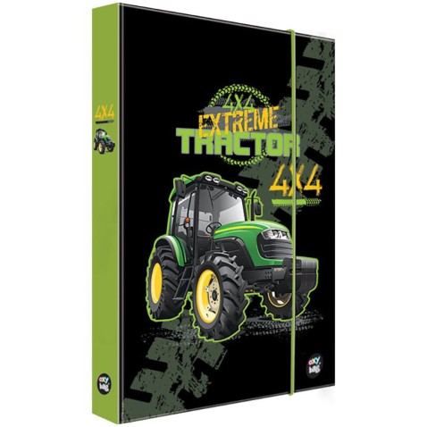 Box na sešity A4 traktor